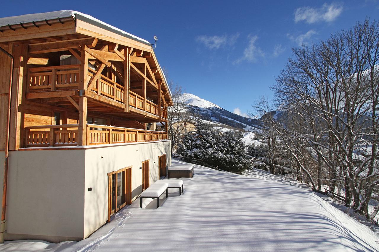 Odalys Chalet Nuance De Blanc Villa Alpe d'Huez Екстериор снимка